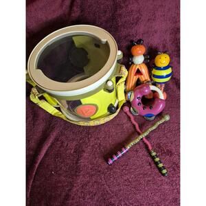 B. Toys Parum Pum Pum Drum musical instrument set